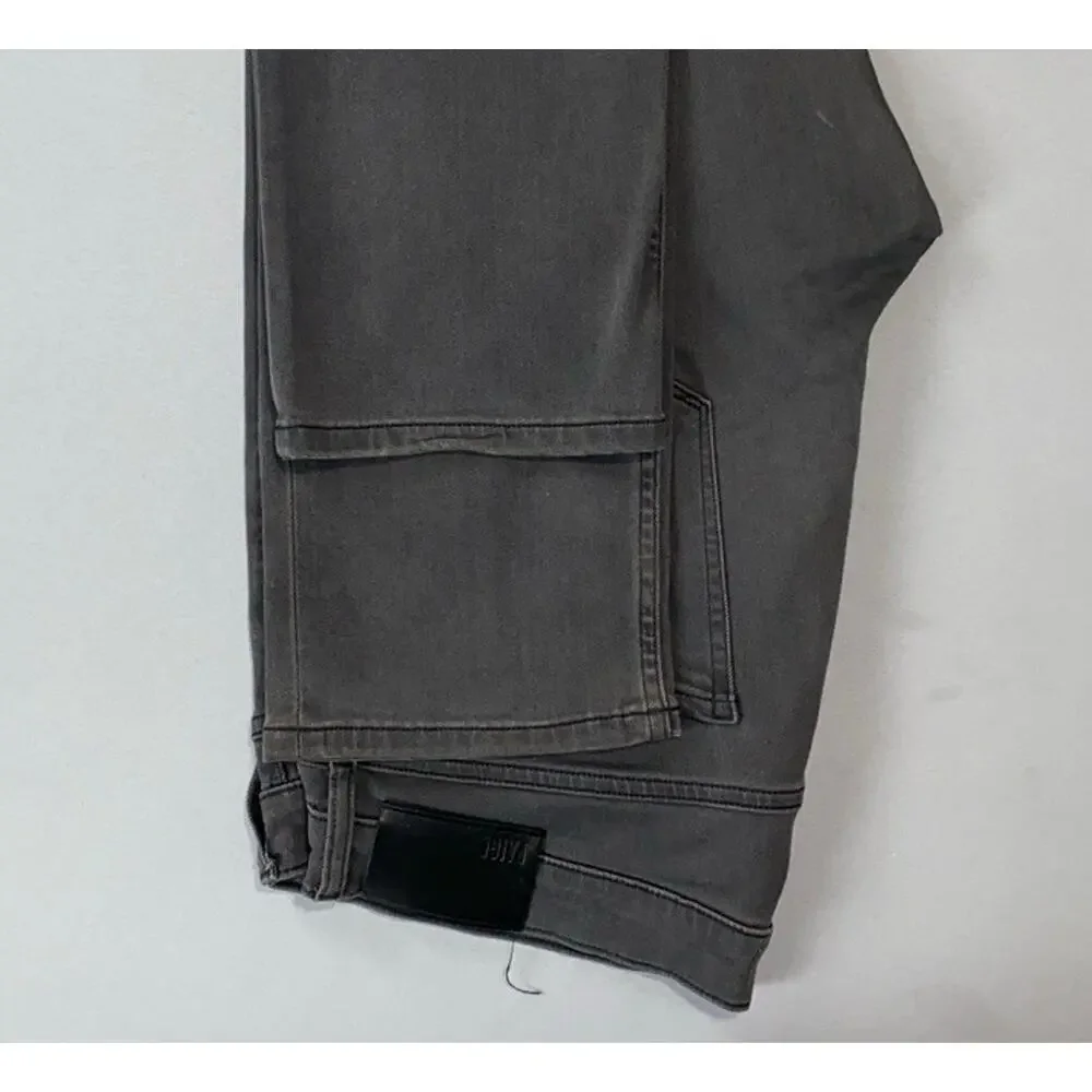Paige Federal Slim Straight Lightweight Stretch Jeans in Mark. Men's 35X34, Read
